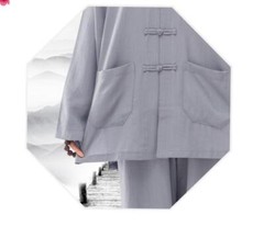 New High quality zen suits Women Buddhist Monks uniforms lay Meditation clothing