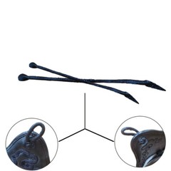 1 pair of Mune Leather Chichikawa -Kendo supplies Armor parts mune chichigawa
