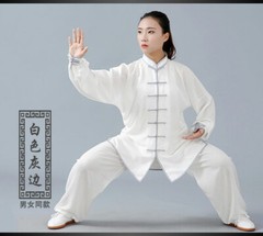 Retro Unisex Tai Chi Suits Martial Arts Uniform Kung fu Training Tops Pants Sets