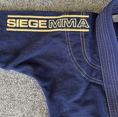 Siege MMA Kids Mixed Martial Arts Jiu Jitsu Gi Suit Outfit Size K-000