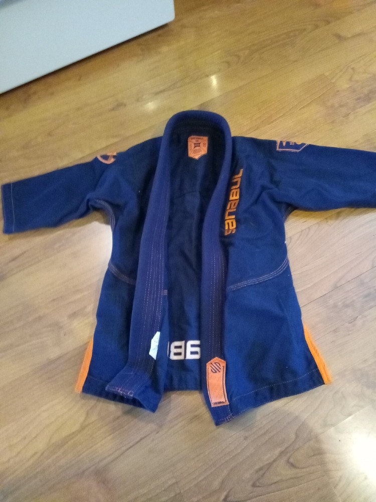 Sanabul jiu jitsu gi Youth Size KO blue & Orange New top only