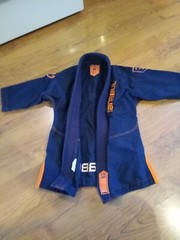 Sanabul jiu jitsu gi Youth Size KO blue & Orange New top only