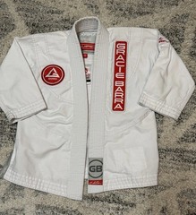 Gracie Barra Gi Jiu Jitsu Set Youth Edition Youth Size Y2 White
