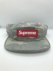 SUPREME SS2019 Washed Out Camo Camp Cap