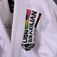 Kingz Kimonos Kore Gi White A2 Jiu Jitsu MMA Martial Arts Top Training
