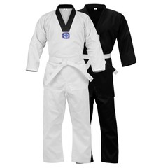 TRUESAGA Regular Taekwondo Gi Pull Over Uniform 8 Oz Cotton Poly Light Weight