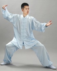 Wushu Tai Chi Yoga Sets Kung Fu Suit Martial Arts Unisex Silk Uniform Costume