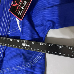 Vector Sports Attila Series Kids K2 Brazilian Jiu Jitsu Blue Full Set New
