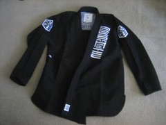 Aesthetic Size A2 Heavy Weight Black Til Death BBJ Brazilian Jiu Jitsu Gi Jacket