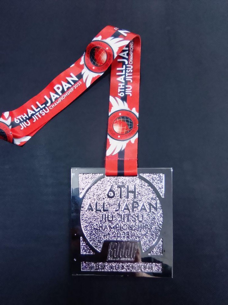 Brazilian Jiu-Jitsu Silver Medal 2023 SJJJF All Japan Championship BJJ
