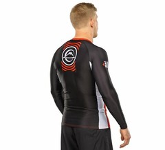 Fuji Heritage MMA BJJ Jiu Jitsu LongSleeve Long Sleeve LS Rashguard – Black