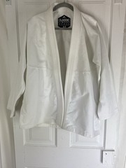 Classic Kimono (Adult Size A2) White Heavyweight Cotton/Polyester Jiu Jitsu Top