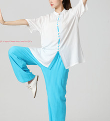 Women’s Cotton Blend Morning Exercise Tai Chi Suit Kung Fu martial arts Uniform