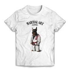 Fox Republic Doberman Karate Champion T Shirt