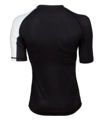 Ranked Rash Guard Short Sleeve White (Womens)