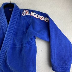 Kids BJJ Gi Size Y1 Kosen Blue Youth Jacket San Diego Jiu-Jitsu Performance Wear