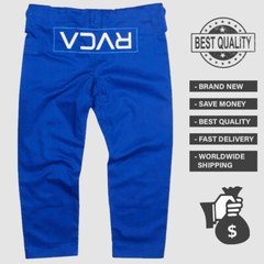 Blue Jiu Jitsu Suit Trouser Batch# 60 Shoyoroll RVCA BJJ Gi 100% Cotton Pant
