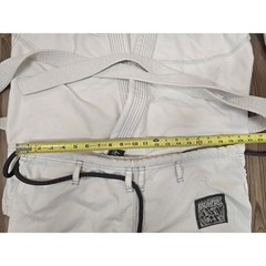 Breakpoint BJJ Gi Set White A1 Brazilian Jiu Jitsu Pearl Weave Uniform with Belt