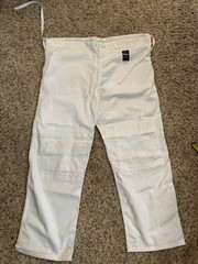 Fuji Kimono single weave Judo Gi pants and belt Size 6