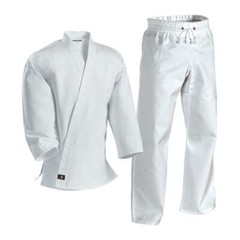 Century White 8oz Middleweight Uniform Gi with Contact Pants Size 6 New