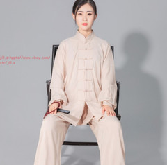 Tai Chi Uniform Kung Fu Martial Arts Suit Wing Chun Wushu Outfit Cotton Clothes