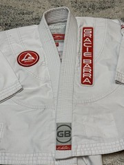 Gracie Barra Gi Jiu Jitsu Set Youth Edition Youth Size Y2 White