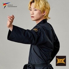 MOOTO MTX Slate Gray Taekwondo Dobok Color Uniform WT Approved Performance