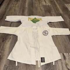 Bold Look & Century Martial Arts Karate Top Size 00 & 000 White USA Karate (36)
