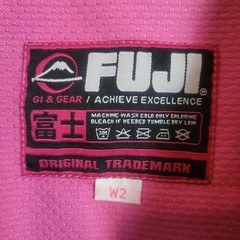 Fuji All Around Women’s Brazilian Jiu Jitsu Kimono Size W2 GI Pink Marshal Arts