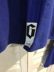 Gameness Martial Arts Professional Fight Wear Size A0 Pants Size 18 Top Blue