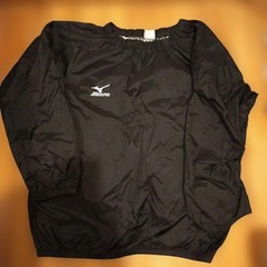 Mizuno Sauna Suit Jacket L Black Weight Loss Training Wear Japan Used