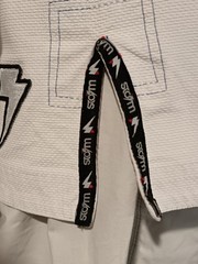 STORM Set White Gi BJJ Top Bottom Kimono Size A2