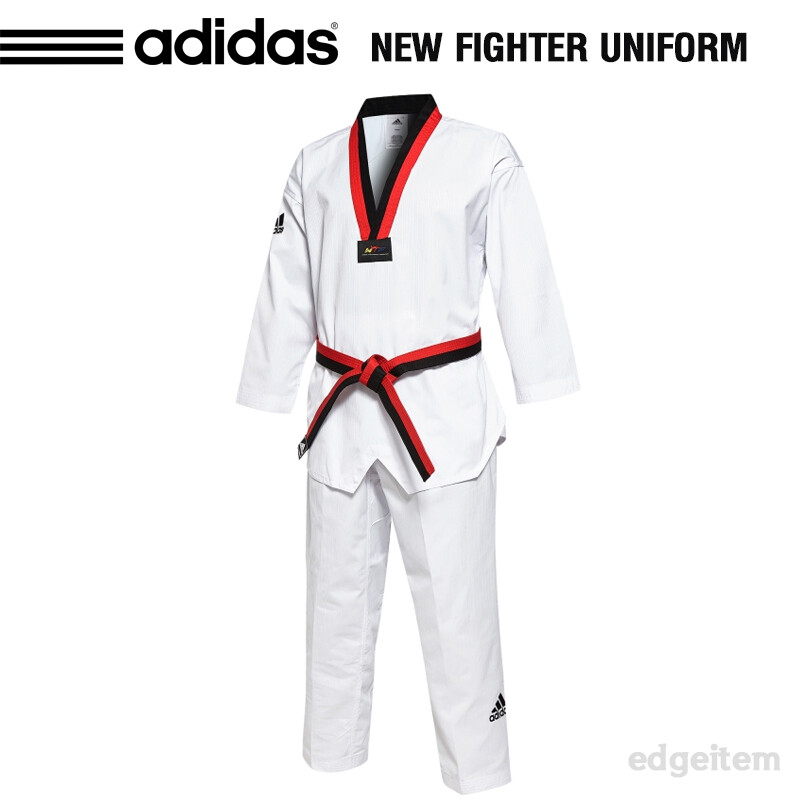 Adidas ADI-FIGHTER Taekwondo Poom Uniform (Dobok) CLIMACOOL Tae Kwon Do TKD WTF