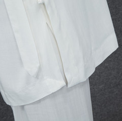 New White Shaolin Wudang Taoist Robe Tai chi Suit Kung fu Martial arts Uniforms
