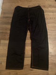 Rare Tatami Fightwear size A3 001 Pants Black Purple Orange Embroidered NWOT