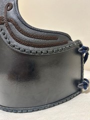 Japanese Kendo Do Chest Guard Armor Torso Black Stone Eye Resin Ryusen