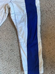 Renzo Gracie size A1 White and Blue Brazilian Jiu-Jitsu Gi with pants