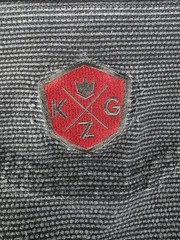 VTG KINGZ KIMONO Gray/Blue Gi Top A2H MMA Judo Jiu Jitsu Distressed Ultralight