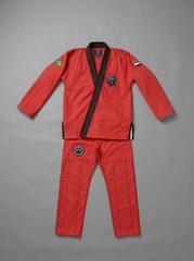 Premium Red BJJ Gi Brazilian Jiu Jitsu Uniform Kimono MMA Grappling Training gi