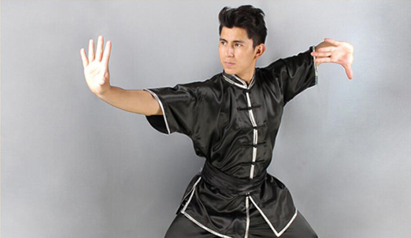 Men Women Kung Fu Tai Chi Uniform Martial Arts Wushu Suit Sleeveless Outfit 4XL
