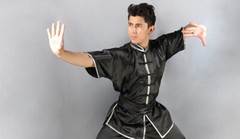 Men Women Kung Fu Tai Chi Uniform Martial Arts Wushu Suit Sleeveless Outfit 4XL
