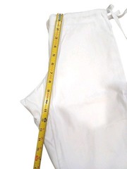 R.E.I Martial Arts Uniform Set Karate Taekwondo Jacket Pant Belt White Sz 00 Kid