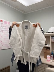 Get Off Me Gear Brazilian Jiu Jitsu Gi Size A-3 White BJJ Martial Arts