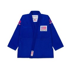 Shoyoroll Batch #151: 24 Americana BJJ Gi Blue Jiu Jitsu Kimono 450 GSM With Bag