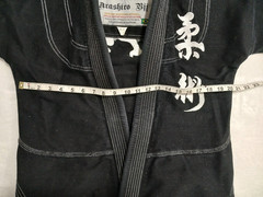 Arashiro Black A1 Brazilian Jiu Jitsu Jacket And Pants Martial Arts