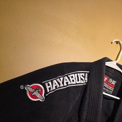 Hayabusa Jiu-Jitsu MMA Gi Size A3 Black Kimono Top Only