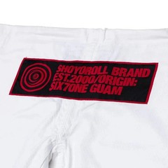Shoyoroll Bjj Spiral Kimono Karate White Gi 450 GSM Uniform Jiu-Jitsu Suit