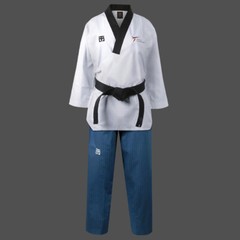 Female Mooto Taekwondo Poomsae Uniform Gi Dobok TKD TF Kukkiwon Approved New
