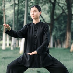 Summer Breathable Short Sleeve Kung Fu Shirts Wing Chun Training Vintage Sport