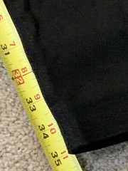 Ronin Gi Brazilian Jiu Jitsu Pants Only Size 6/190 Black Red Martial Art MMA